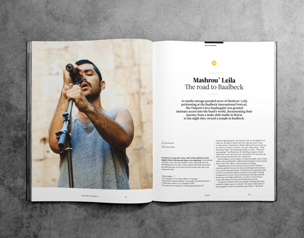 The Outpost - 00 on Behance #magazine