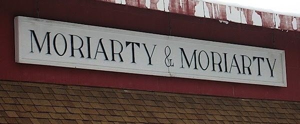 moriarty #signage #type #painted #hand