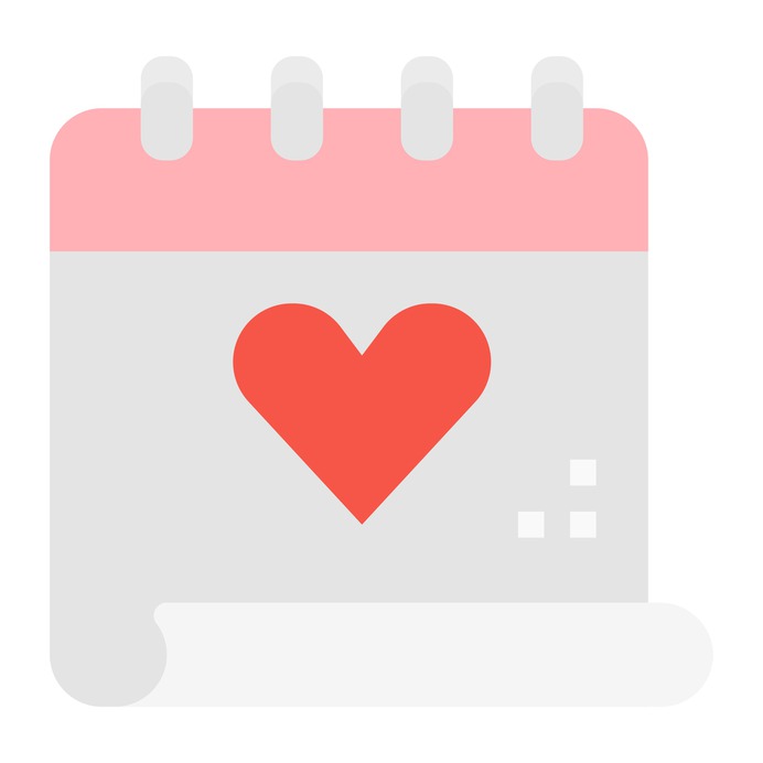 See more icon inspiration related to calendar, heart, love, time and date, love and romance, valentines day, february, romantic, schedule and date on Flaticon.