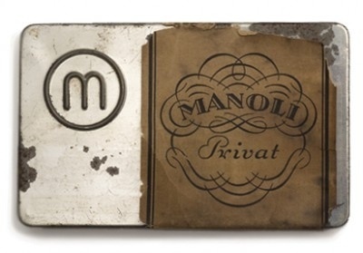 Zigarettendose 'Manoli Privat' - Pflegschaften @ Museum der Dinge #object
