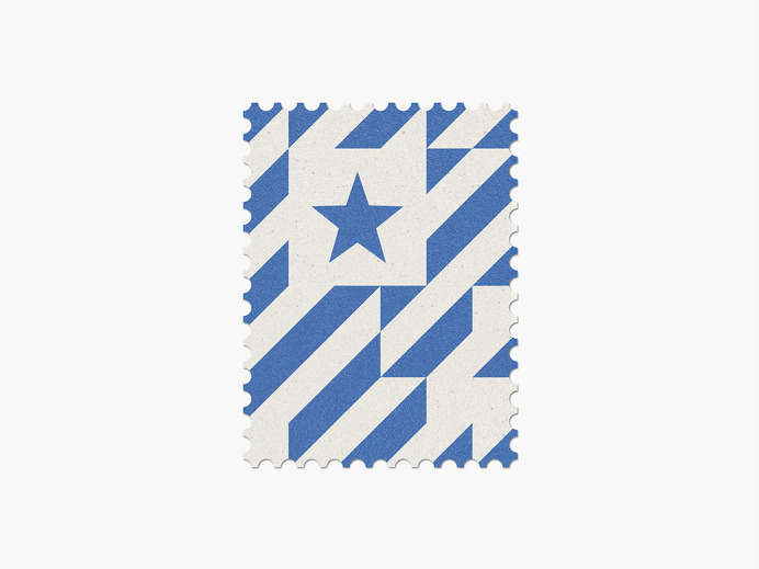 Honduras #stamp #graphic #maan #geometric #illustration #minimal #2014 #worldcup #brazil