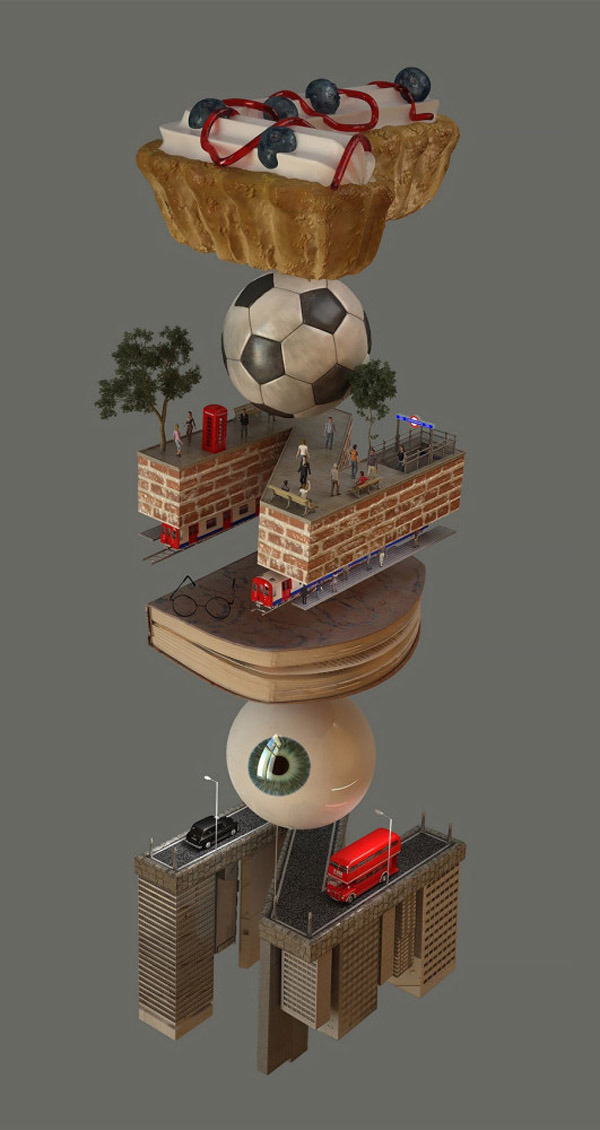 3D Digital Artworks by Yenue
