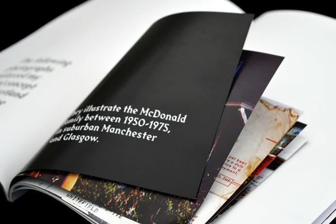 Charlotte McDonald - Luke Dodridge #publication #book #fashion #lookbook #black #white #typography #design