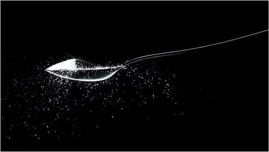 Is Sugar Toxic? - NYTimes.com #white #spoon #sugar #black #and