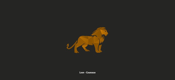 Animal Symbology | Lion - Courage #animal #animals #symbology #lion #courage #designbyorimat #orimat