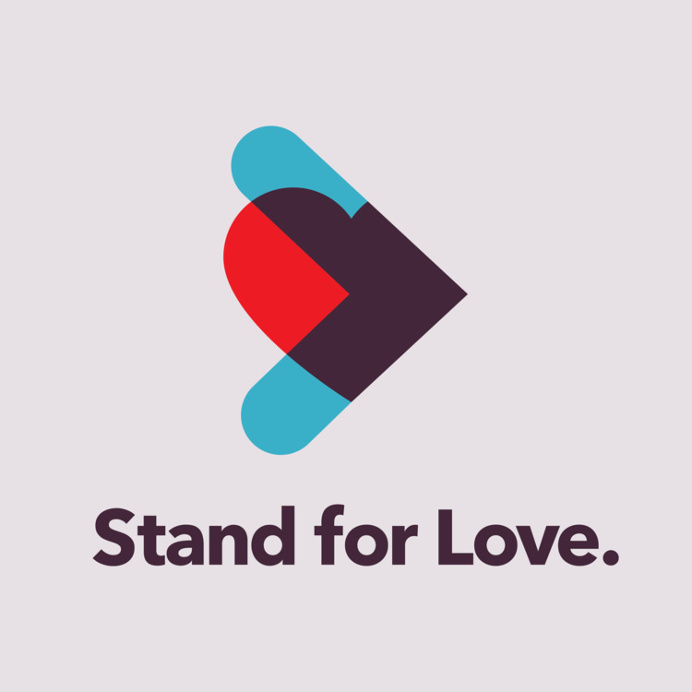 Stand for Love #logo #Identity #mark #cause #graphic #graphicdesign