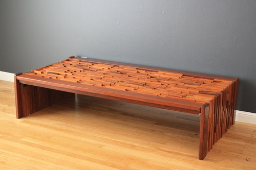 Vintage Mid-Century Coffee Table by Percival Lafer