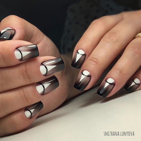 60 GEOMETRIC NAIL ART IDEAS - nenuno creative