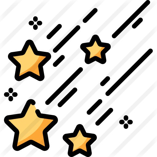 See more icon inspiration related to star, falling star, miscellaneous, comet, stars, meteorology, nature and sky on Flaticon.