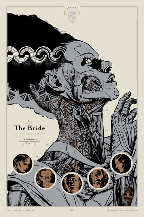 The Bride of Frankenstein : Martin Ansin, Illustrator | Illustration Portfolio #martin #ansin
