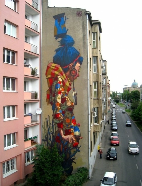 Graffiti / Minha Terra - POLAND #mural