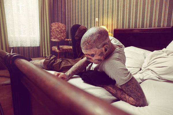Rick Genest on the Behance Network #rick #photography #genest #portrait