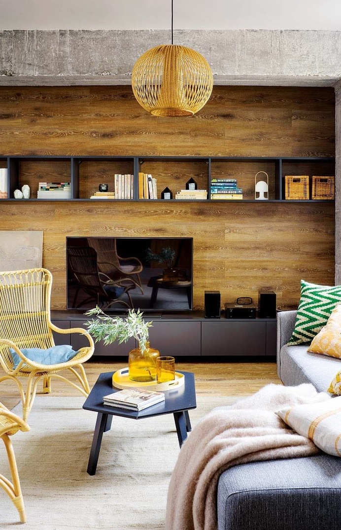 Inspiring Spanish Apartment with Raw Industrial Details 1