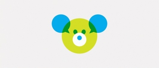 TEHDI :: Joseph Blalock Design Office #cyan #geometric #kids #logo #bear #green