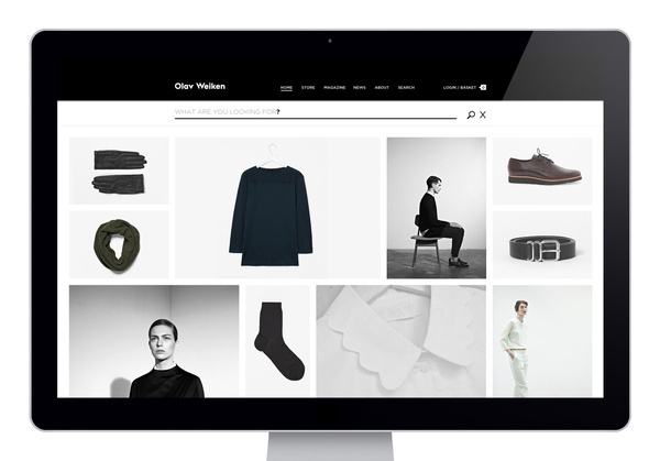 Olav Weiken #fashion #grid #clean