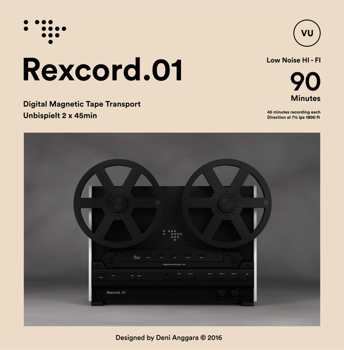 Rexcord.01 #posters #branding #tape #recorded #graphicdesign #swiss #bauhaus