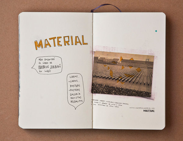 pazmartinezcapuz.com #handwriting #material #moleskine #pazmartinezcapuz #collage
