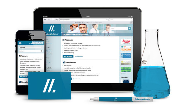 www.laboratorium.nl ID, branding, logo design, Responsive webdesign, Customised Wordpress CMS #responsive #design #brand #webdesign #logo