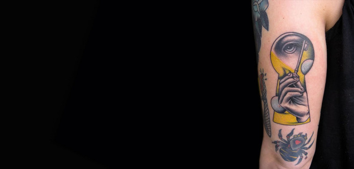 Abstract tatoos by Robert Nero