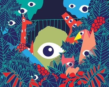 Happy Blue - Hello I am JK #illustration