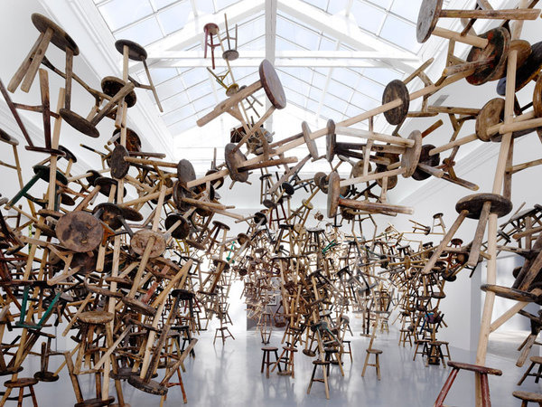 ai weiwei's bang installation at venice art biennale 2013 #wei #installation #venice #art #ai #biennale