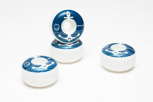 Atlas » Atlas - Fall/Winter 2010 #wheels #skateboard #illustration #atlas
