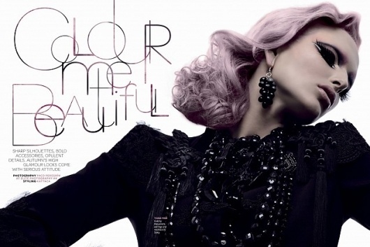 Magazine Hong-Kong | Asia Tatler #fashion #typography