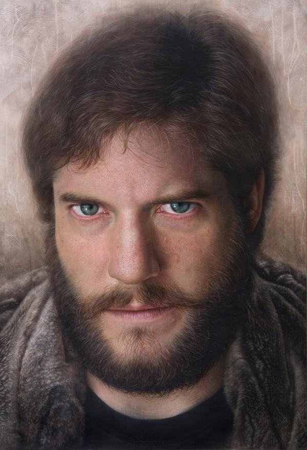 Realistic Portrait Paintings by Joongwon Jeong #paintings #portrait #jeong #realistic #joongwon