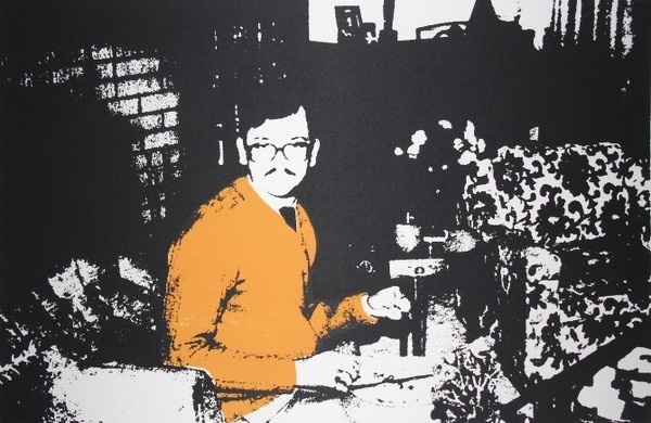 Screen print Zoya Godoroja Prieckaerts #yellow #black