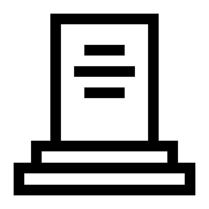 See more icon inspiration related to graveyard, death, tomb, cultures, funeral, cementery and grave on Flaticon.