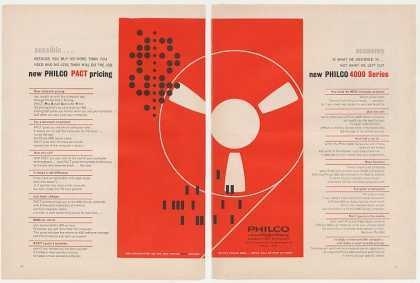 Philco PACT Pricing 4000 Series Computer (1963) #1963 #red #philco
