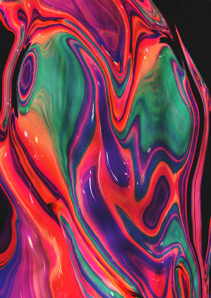 Lava by Quentin Deronzier #lava #artwork #melting #flow