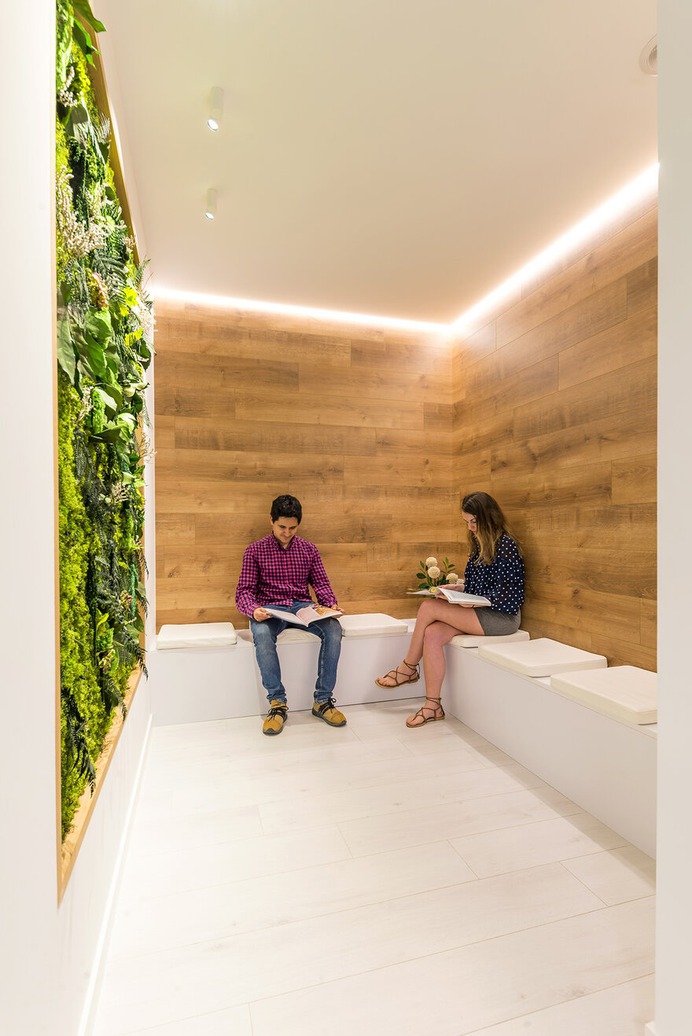 green wall / Pablo Muñoz Payá Arquitectos