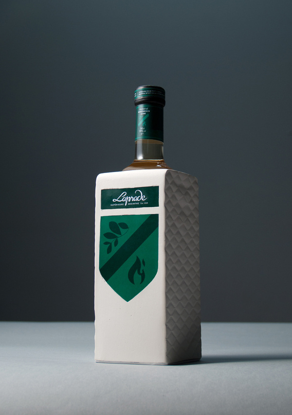 Laprade Absinthe on Behance #packaging #absinthe #liquor #laprade