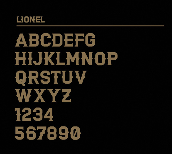 Chez Lionel #custom #vintage #lionel #typography