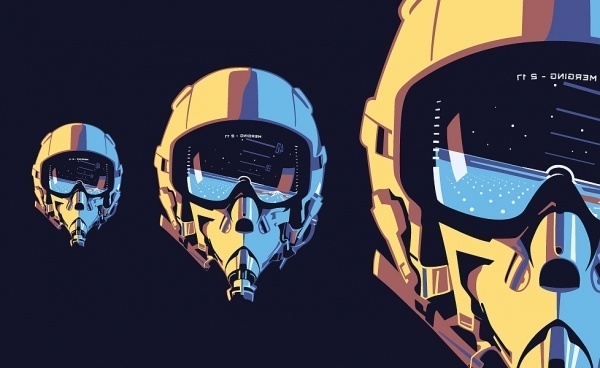 Illustrations | Cameron McNab #vector #helmets #illustration #mcnab #cameron