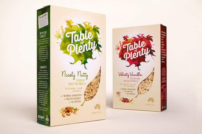 Before & After: Table of Plenty — The Dieline #packaging