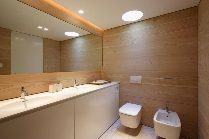 Lake Lugano House by JM Architecture #ideas #interiors #bathroom