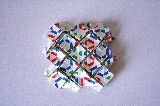 พับ พับ พับ #origami #tessellation