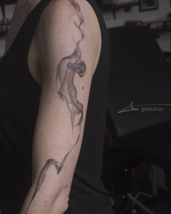 Smoke Tattoo Designs