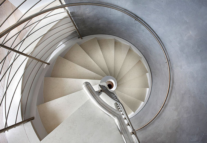 Concrete Spiral Staircases by Rizzi spiral lightweight concrete #interior #concrete #spiral #stairs #staircases