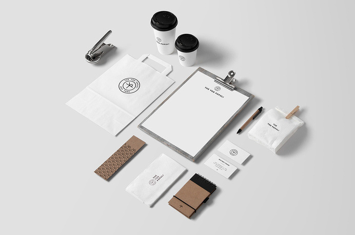 The Vox Populi visual identity #visual #identity #branding #stationery