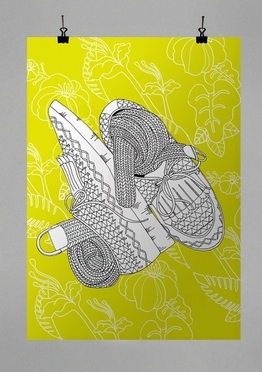 NEW SHOES on the Behance Network #shoes #colomboni #graphic #antonio #illustration