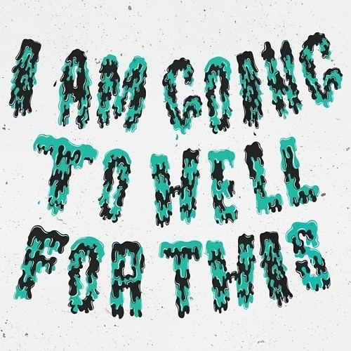 HELL #lettering #illustrations #letterng #type #hand #typography