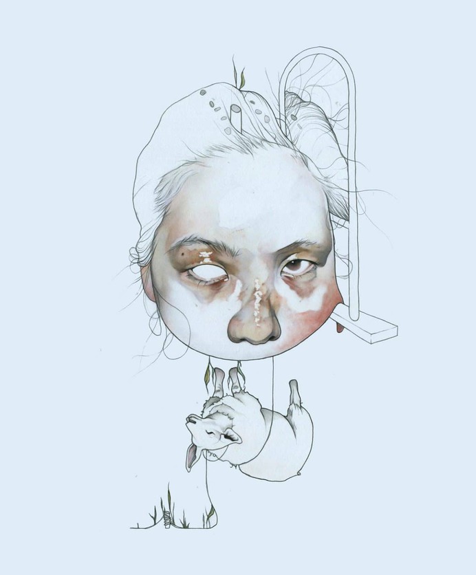 La emociones pintadas por Haekung Lee