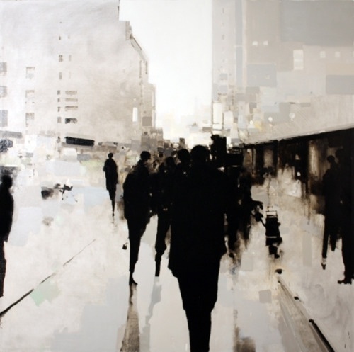 scotch & jazz @ dusk #contemporary #painting