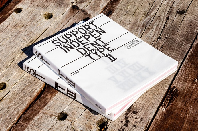 Support Independent Type II is the highly anticipated follow-up to the acclaimed 2020 book Support Independent Type. The second edition continues to celebrate the vibrant culture of independent type specimens and their influence on design and typography. It serves as both a manifesto and a visual showcase, featuring over 300 cutting edge type foundries—all offering a promising alternative to corporate font distributors. With this large number of type foundries, the book showcases a diverse range of fonts—from experimental designs to bold, groundbreaking fonts that push the boundaries of the traditional.

The book goes further into the world of type specimens—revealing new trends, showcasing innovative designs, and presenting the book itself as a visual art object. Through this carefully curated collection, the authors emphasize how independent type design reflects cultural shifts and sparks creative innovation.

– A curated collection of type specimens, spanning digital formats, printed works, and tactile type objects
– Insight into new trends and groundbreaking innovations in typography
– A bold exploration of how independent type foundries challenge corporate font distributors and reflect broader cultural shifts

Support Independent Type II is a deep dive into the passion and craft of independent type design and an essential resource for graphic designers, creative directors, or anyone obsessed with type!

Support Independent Type II

Editors & Design: Lars Harmsen, Marian Misiak, Pola Małaczewska
Publisher: Slanted Publishers
Release: March 2025
Format: 21 × 27 cm 
Volume: 288 pages 
Language: English 
Paper: uncoated and transparent high quality papers by Reflex paper
Printing: Offset printing with spot colors by Stober Medien
Workmanship: Softcover with open thread-stitching, dust jacket
Bookbinding: Buchbinderei Spinner
ISBN: 978-3-948440-82-4
Price: €42.– 

Buy Here: slanted.de/product/support-independent-type-ll