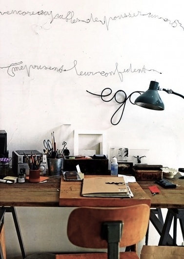 Graphic-ExchanGE - a selection of graphic projects #interior #decorative #letters