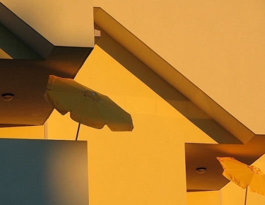 Untitled | Flickr - Photo Sharing! #sun #architecture #umbrella #evening