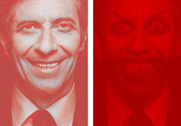 Luff 10 : DEMIAN CONRAD DESIGN #red #print #graphic #photography #demon #poster